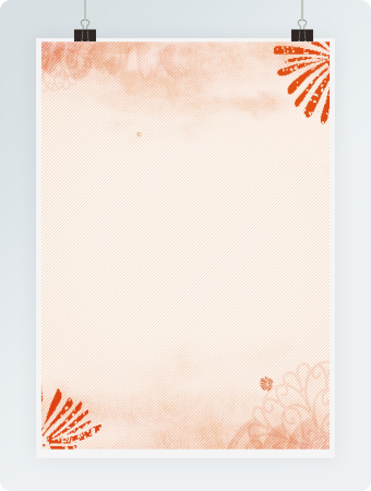 传统中国风信纸word模板