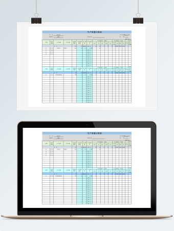 生产品质日报表