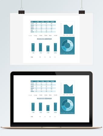 单选自动生成图表报表