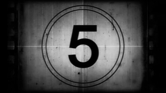 旧电影时光机质感倒计时