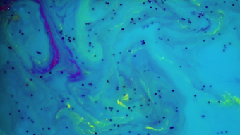 流体 蓝色 样本