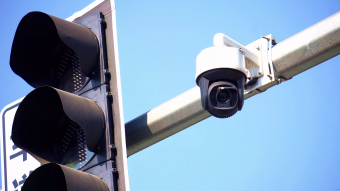 电子眼监控视频素材