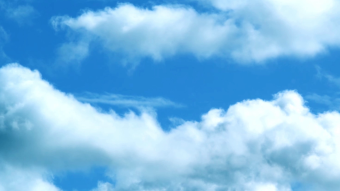 蓝天白云延时摄影视频模板