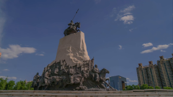 震撼风城市宣传片素材