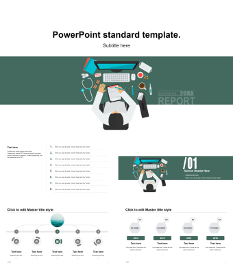 绿色简约风总结计划模板