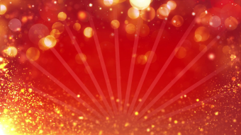 大气红金粒子背景