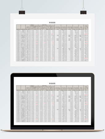 上市公司财务指示