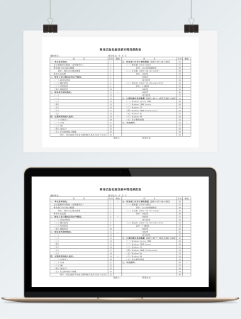 财务信息化建设基本情况调查表