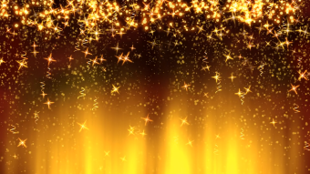 绚丽唯美星光瀑布