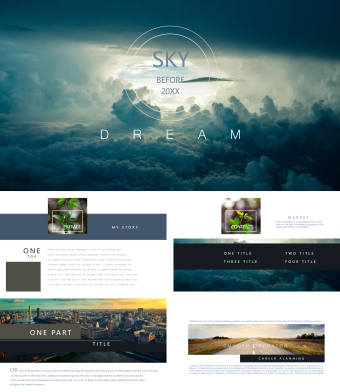 黑色商务欧美风商业计划书PPT模板