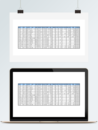 固定资产折旧汇总表