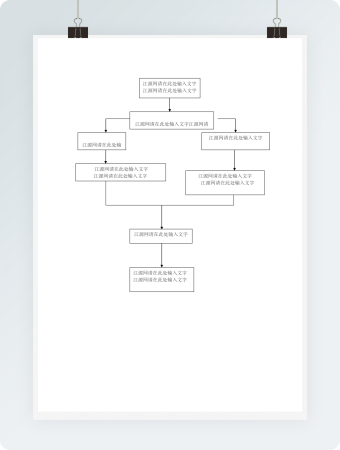 流程图通用模板