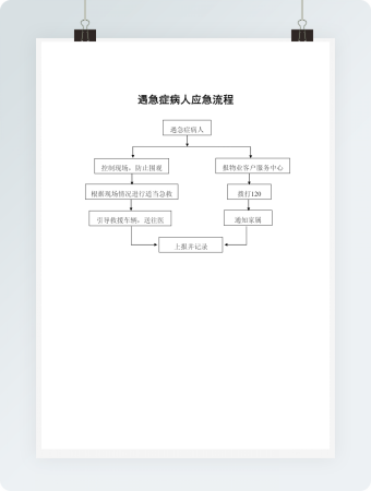 遇急症病人应急流程