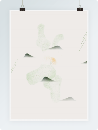 中国风清明时节感谢信信纸背景模板