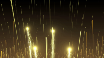 光线穿梭片头背景视频