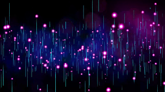 大气梦幻紫色粒子斑点上升晚会婚礼爱情背景