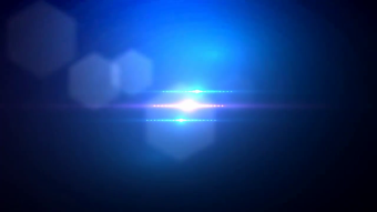 动感蓝色粒子光芒炫酷背景视频素材