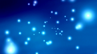 蓝色梦幻大气粒子斑点闪烁晚会led大屏