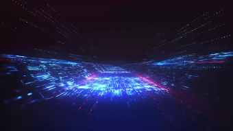 未来科技感震撼开场片头背景视频素材