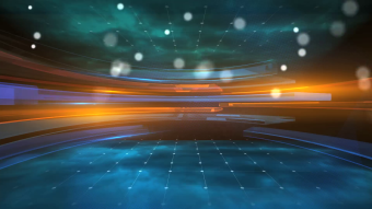 炫酷大气震撼粒子企业宣传科技背景合成视