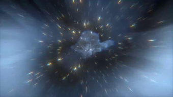 震撼大气粒子穿越时空企业宣传背景视频