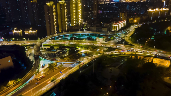 福州尤溪大桥环绕延时摄影