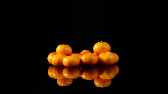 砂糖橘特写大片效果