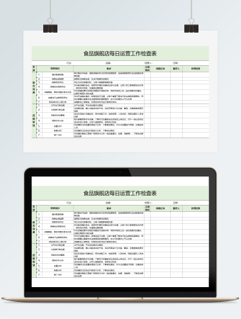 电商运营工作计划表
