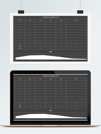 班级学生成绩统计表（1）
