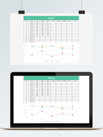 学生成绩情况分析表