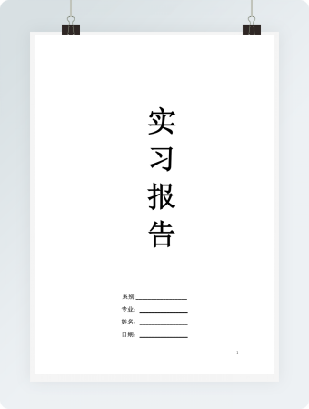 实习报告