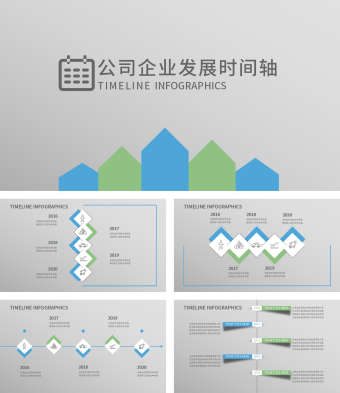 公司企业发展时间轴