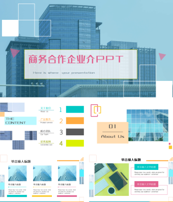 商务团队项目合作企业介绍