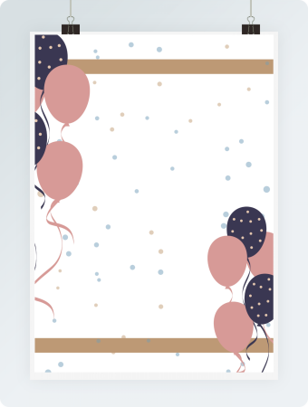 精美简约信纸背景