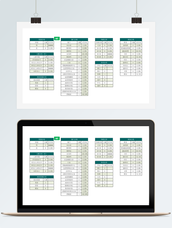 人事档案管理(6份表)
