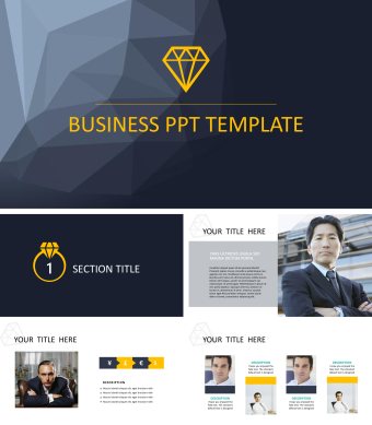 简约商务PPT模板