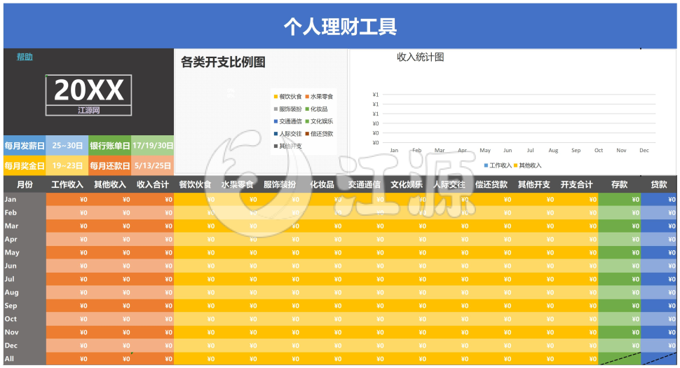 个人理财工具