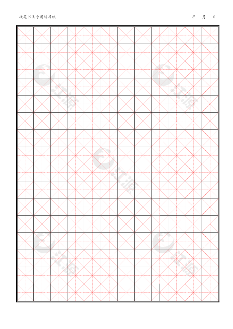 1.8米字格(12+16)