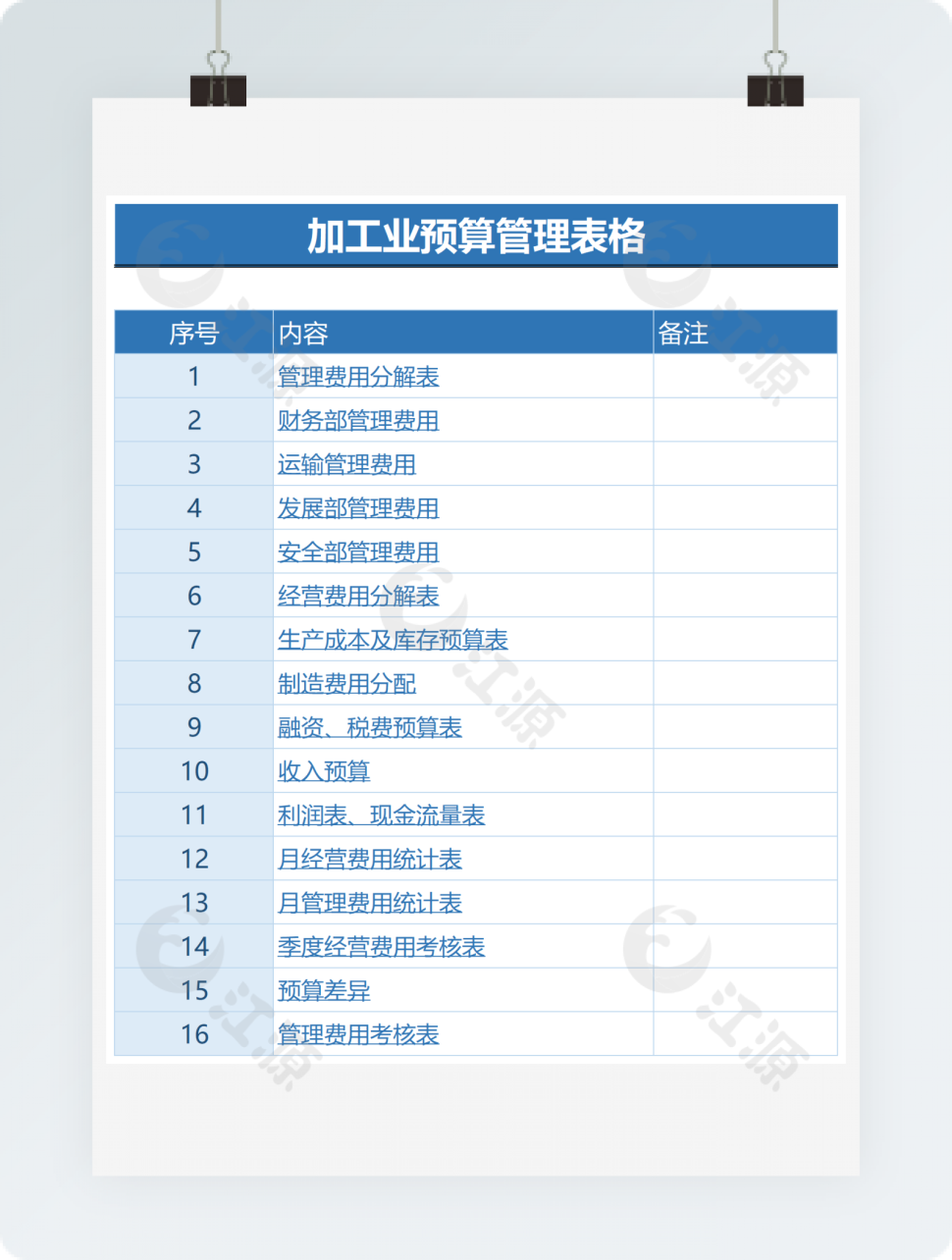 企业公司年会预算表格模板