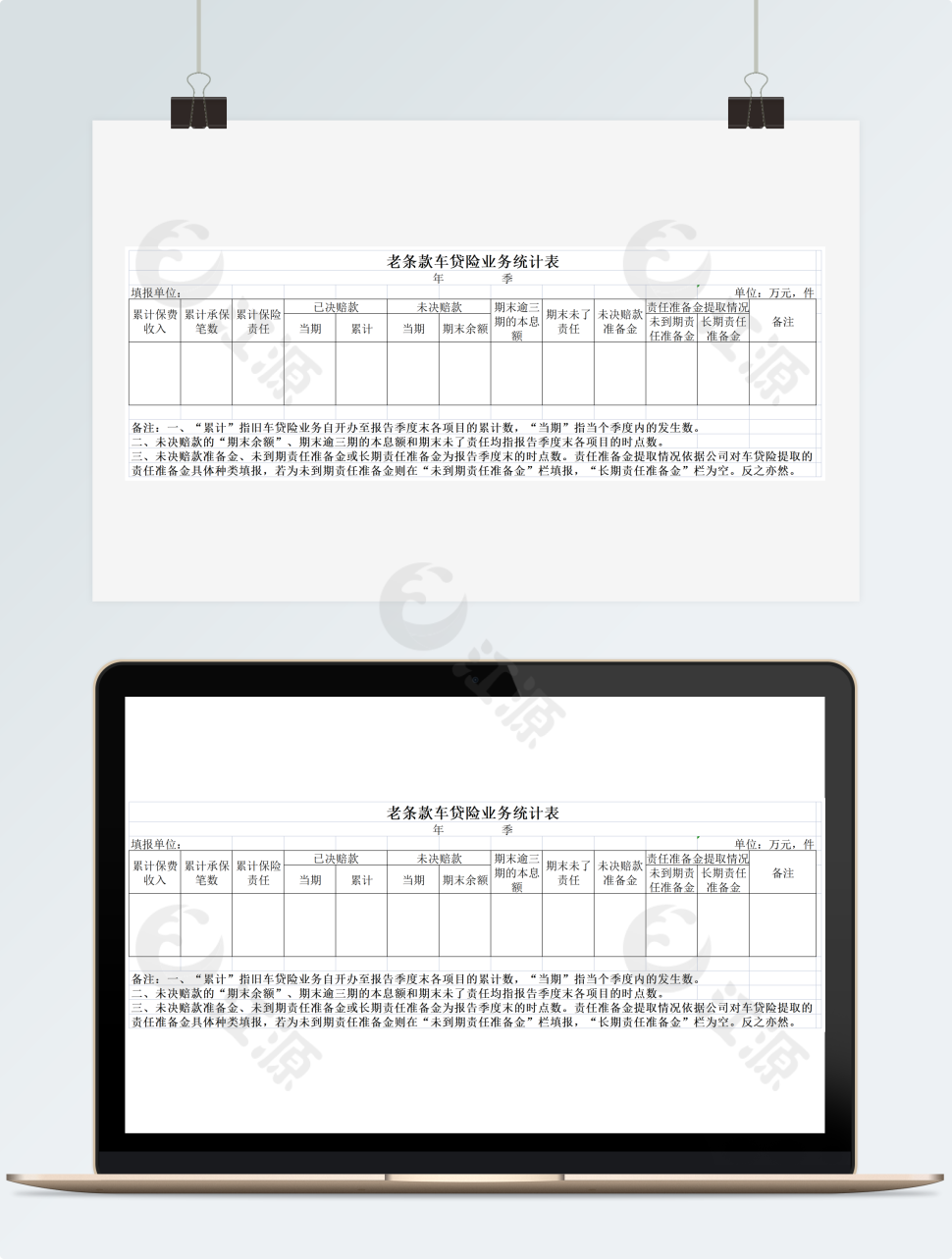 老条款车贷险业务