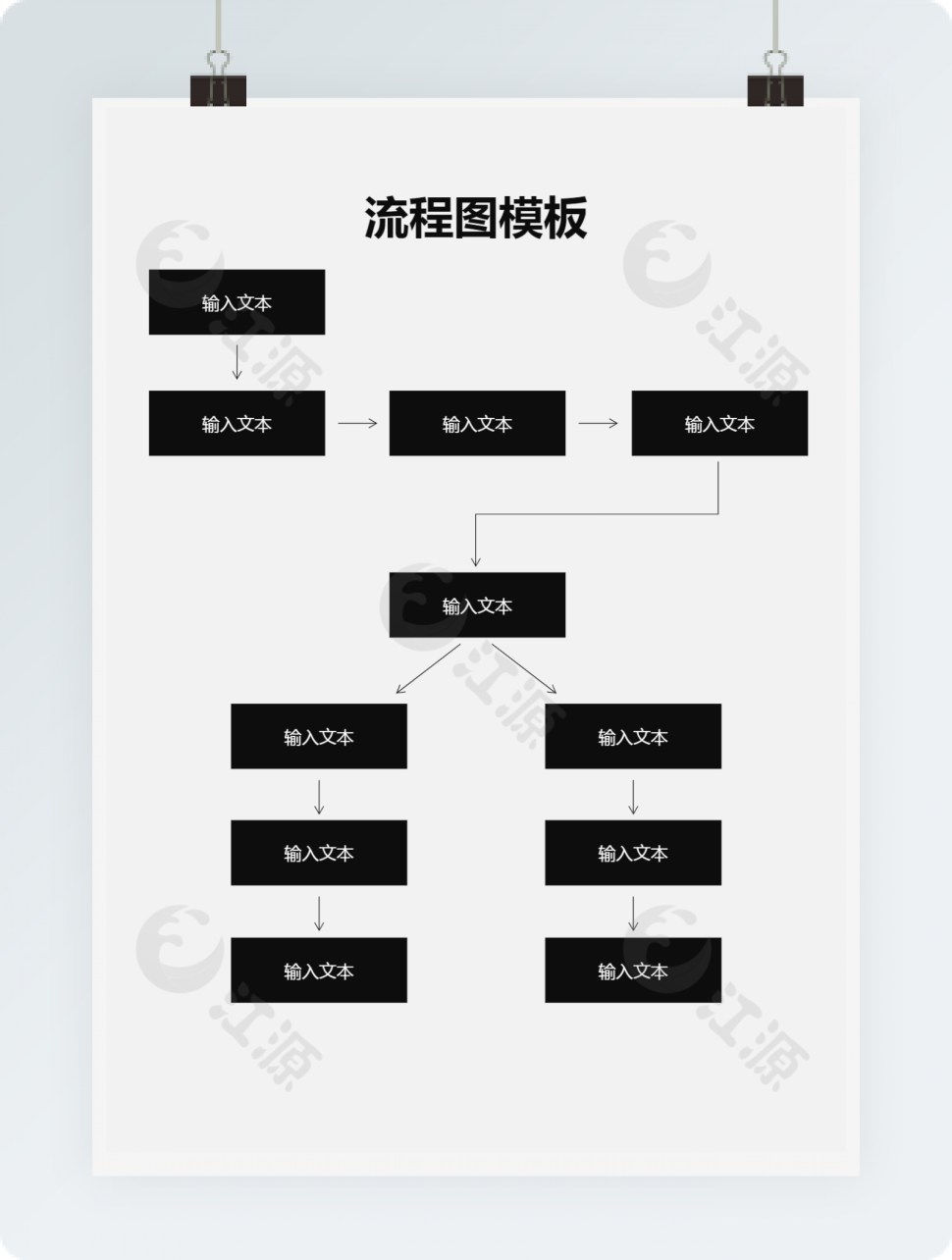 流程图模板