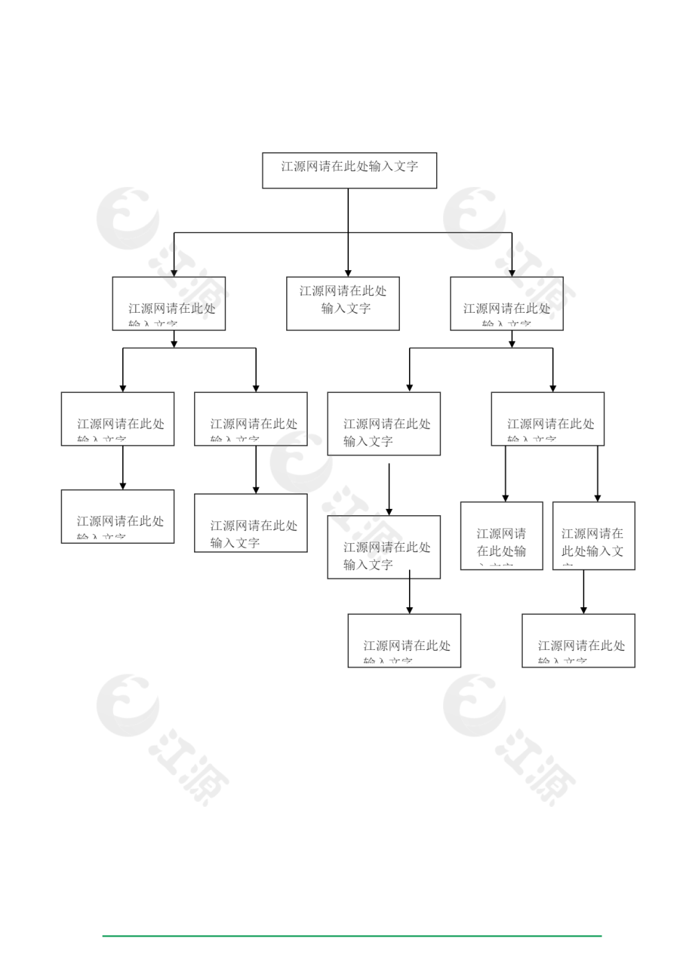 流程图通用模板2
